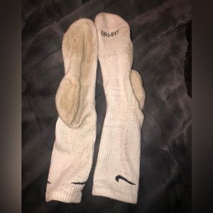 Nike white socks
